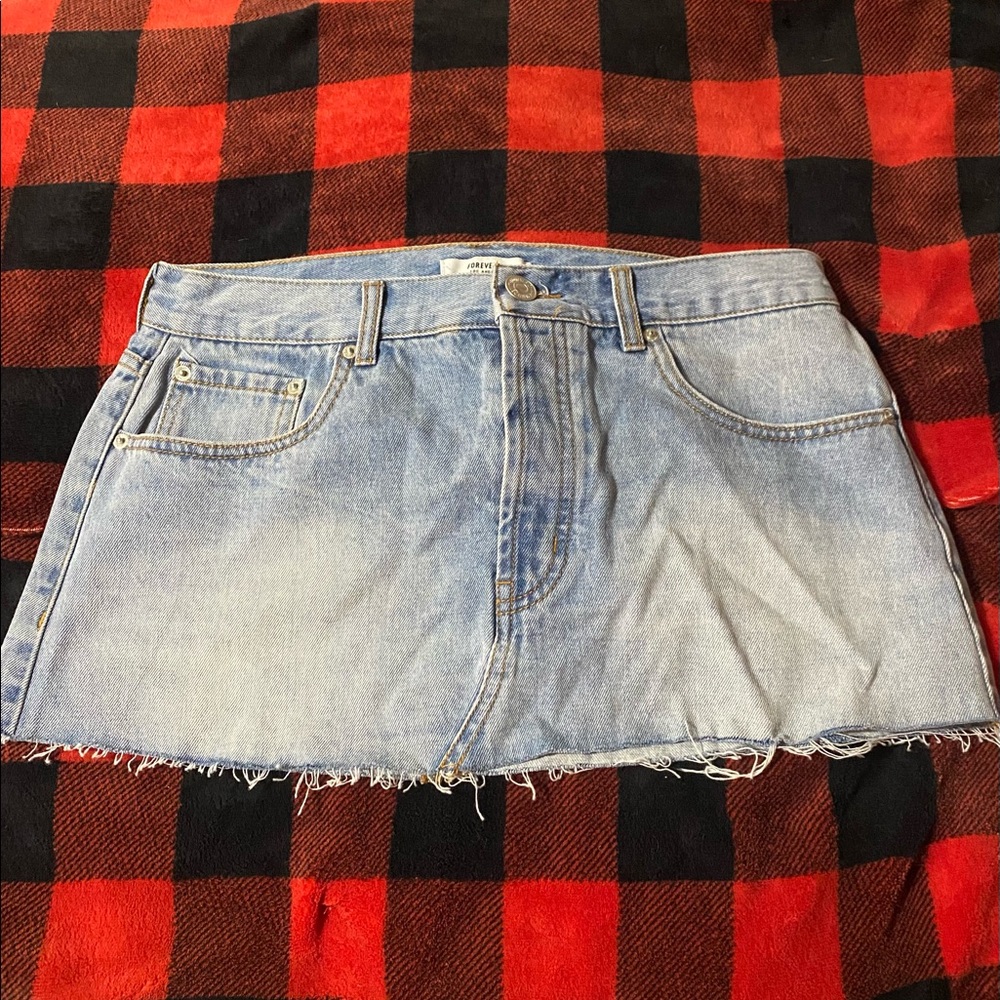 WOMANS JEAN SKIRT